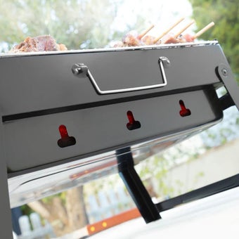 InnovaGoods Folding Portable Barbecue for use with Charcoal