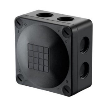 IP66 Junction Box 85x85x45 - Black