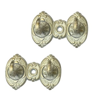 Ivory Gold Double Hook - 70 mm X 35 mm