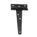 Japanned Black Tee Hinge 6"