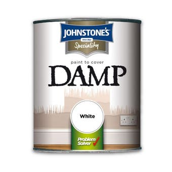 Johnstones 2.5l Damp Proof Paint White