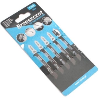 Jigsaw Blades 5 Pack – 100/50 mm for PVC and Wood