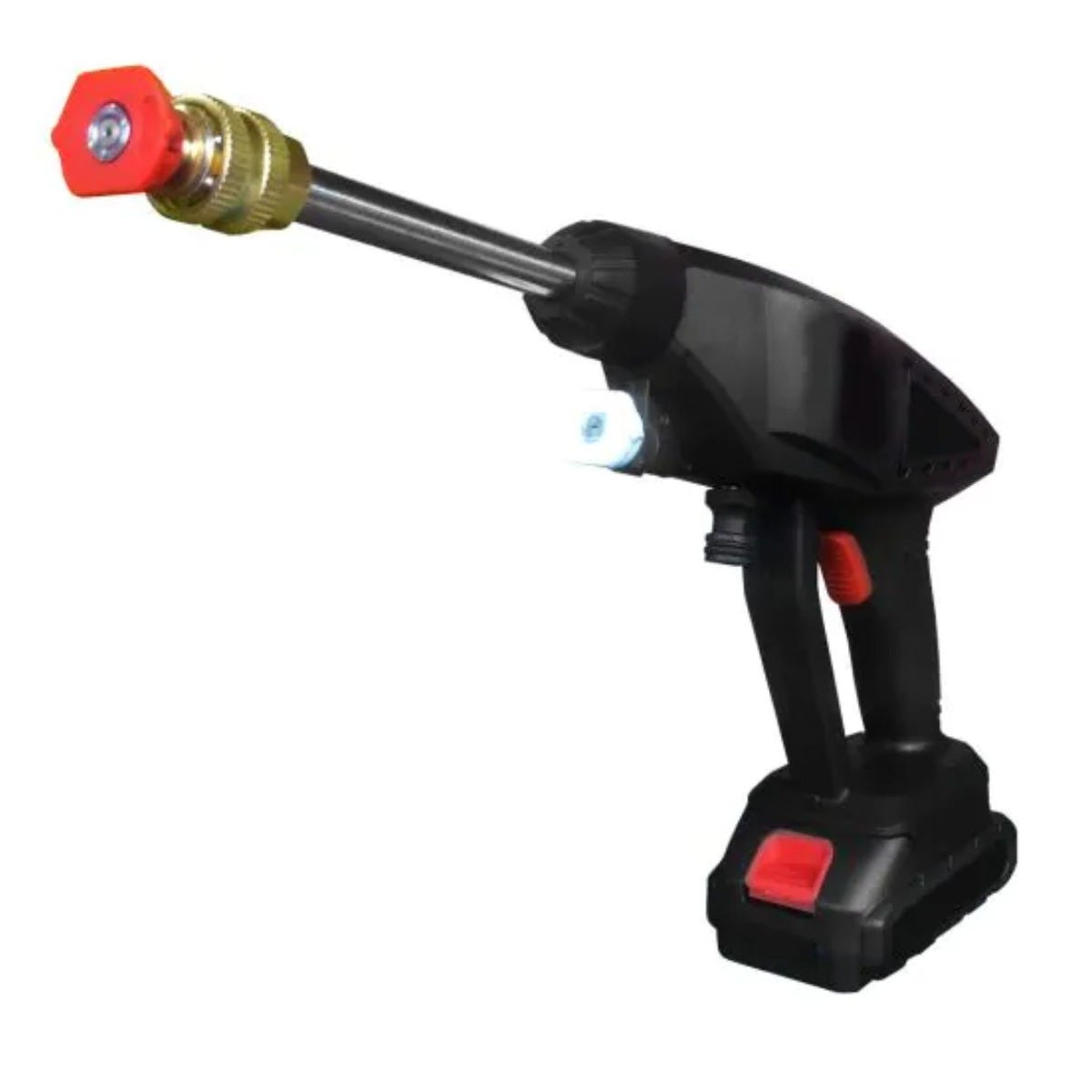 JML Starlyf Cordless Rechargeable Power Washer – Portable High-Pressure Jet Washer with Nozzles, Hose and Soap Bottle – 40 Bar Peak Pressure