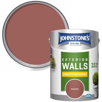 Johnstone's Smooth Masonry Brick Red 5L