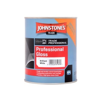 Johnstones Trade Professional Gloss Brilliant White 1L