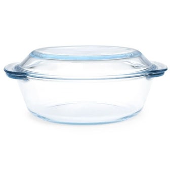 Jomafe Oven & Care Round Casserole with Lid 26x10cm 1L