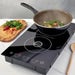 Judge Portable Double Induction Hob – 3100W Freestanding Countertop Cooker with 8 Power Settings and Easy-Clean Glass Surface – Model JEA92
