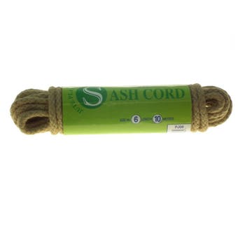 Jute Sash Cord - No.6 - 10m