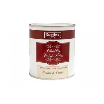 Rustins Chalky Finish Paint - Kenwood Cream 250ml