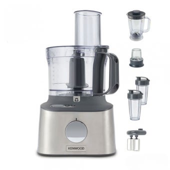 Kenwood FDM312SS Multipro Compact + Food Processor Brushed Stainless Steel