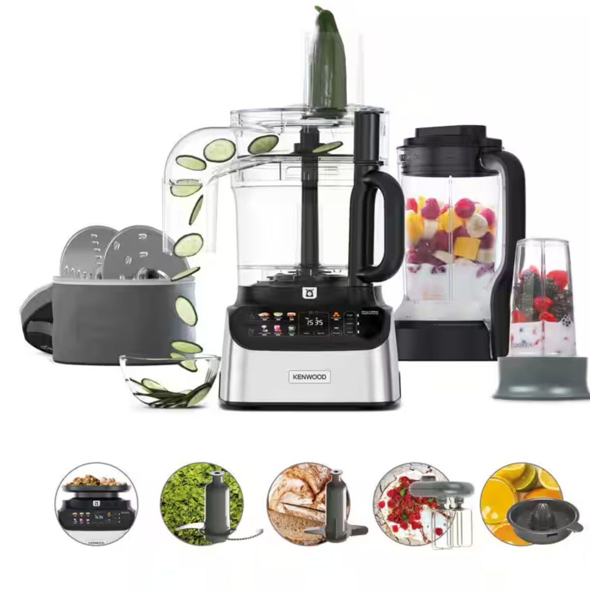 Kenwood MultiPro OneTouch Food Processor & Blender – The Complete 3-in-1 Kitchen Powerhouse