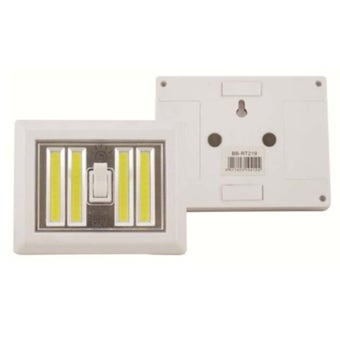 Kingavon 4W Battery Operated Easy Installation COB LED Light Switch