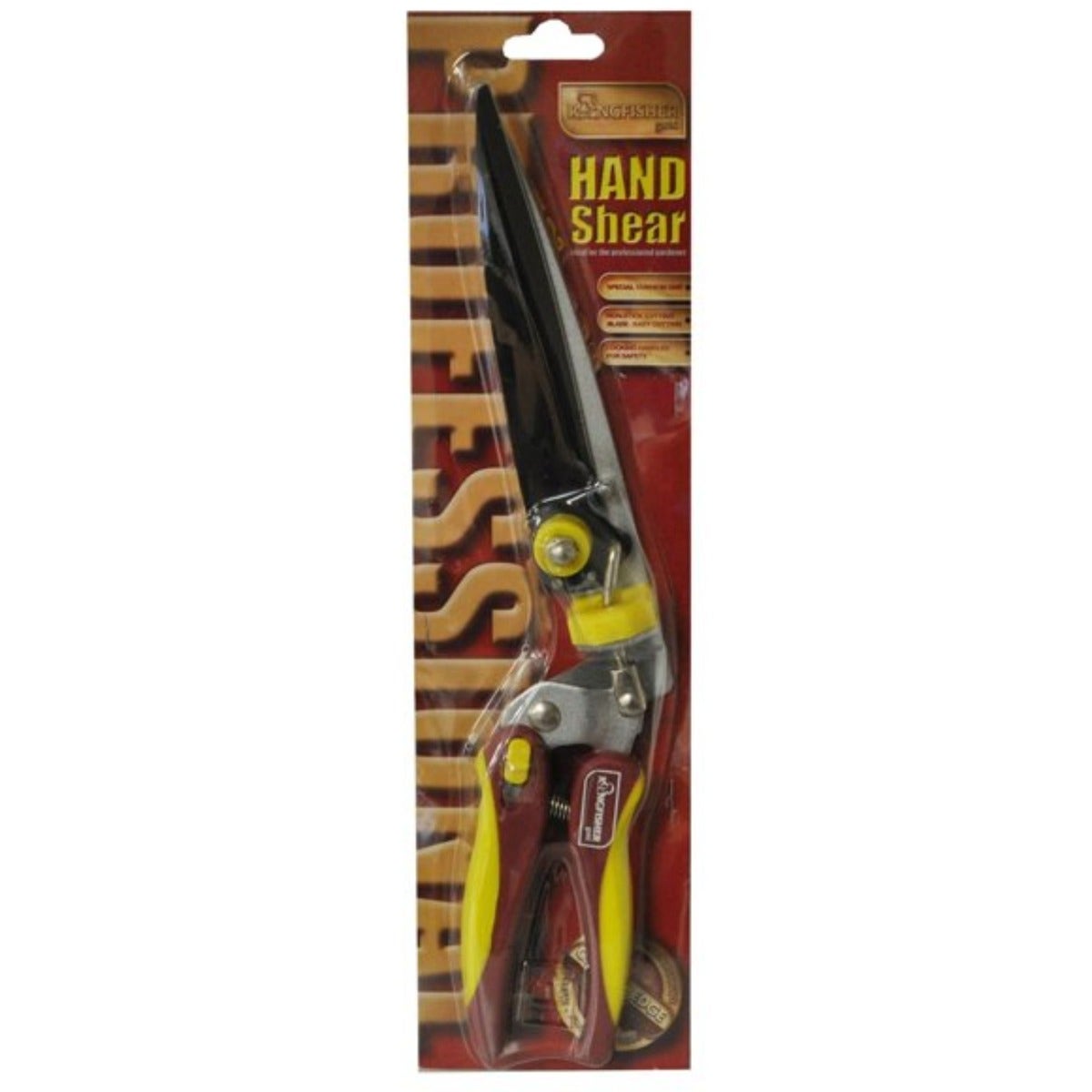 Kingfisher One Handed Garden Shears with Precision Engineered Adjustable Blades and Spring Loaded Action

