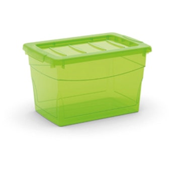 Omni Green Transparent Storage Box - 50L