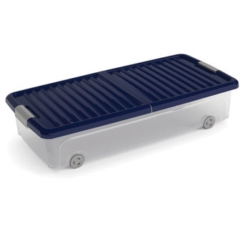 KIS Wheeled Storage Box Underbed Large 35 Litre