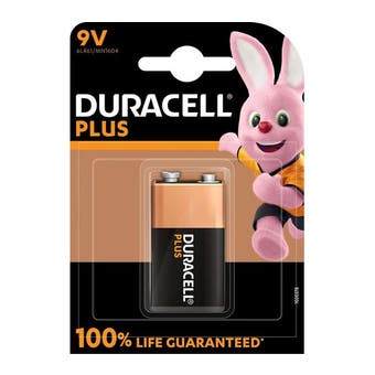 Duracell 9V Alkaline Battery