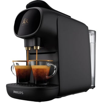 L'OR by Philips Barista Sublime Coffee Machine LM9012/60 – 19-Bar Pressure Pod Coffee Maker with Dual-Cup Brewing and Auto Shut-Off