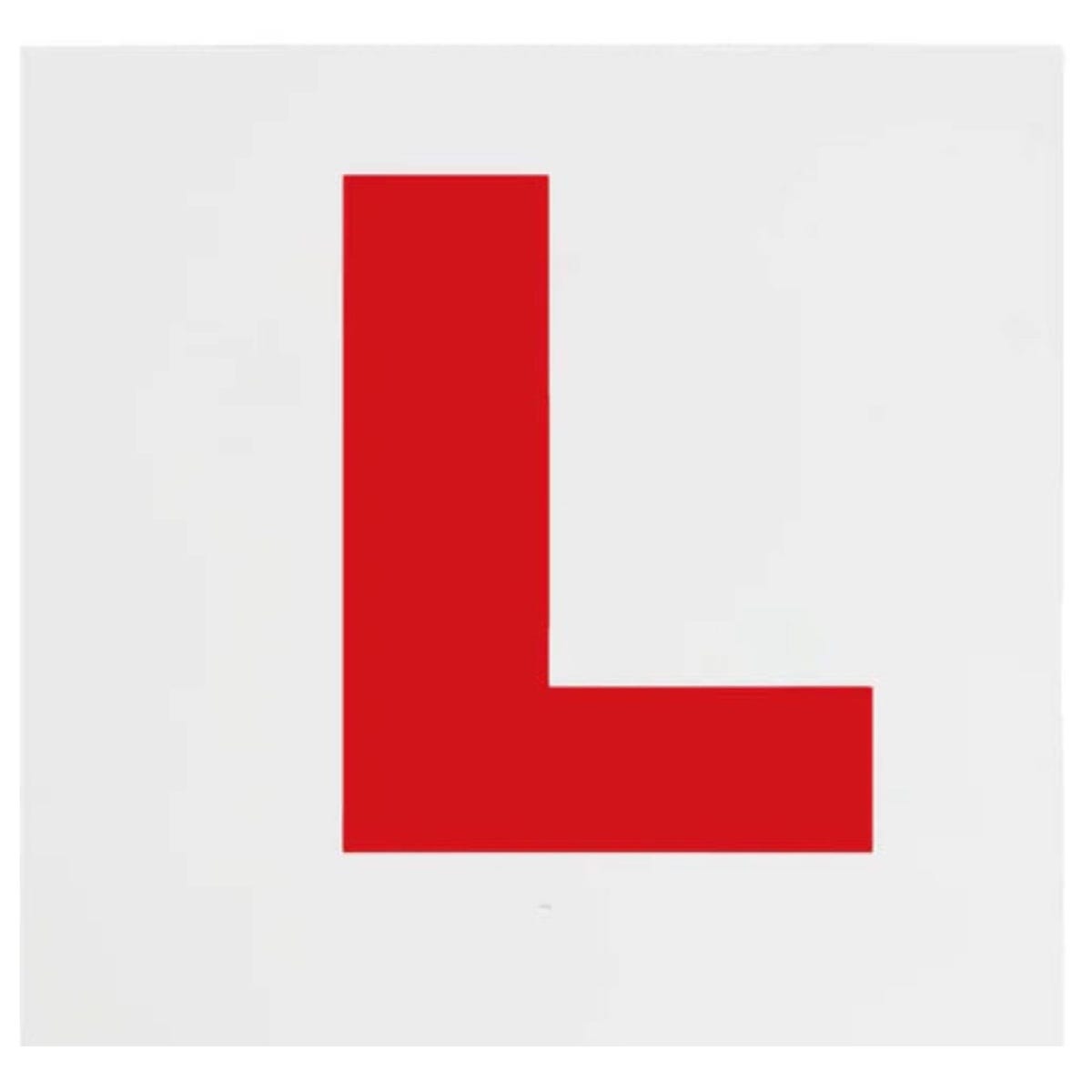 L-Plates Self-Adhesive External – Durable, Weatherproof and Easy to Apply
