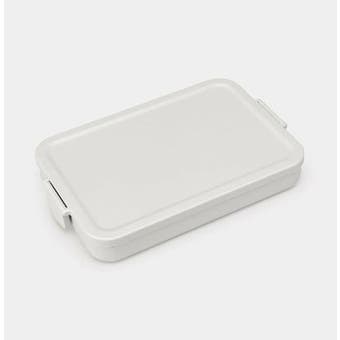 Make & Take Large Flat Lunch Box - Light Grey