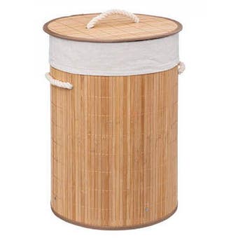 Bamboo Laundry Basket - 48L