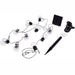 LED Light String 6m IP44 Solar 1000mAh