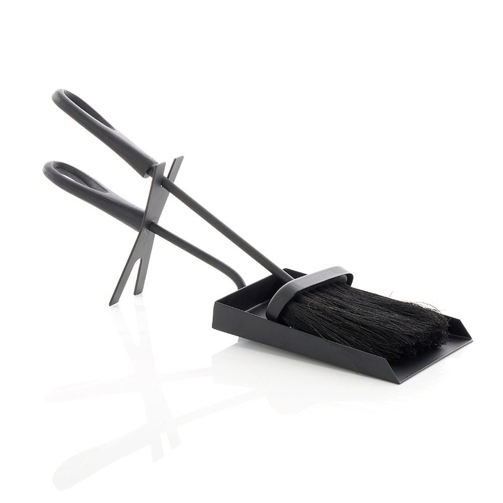 Leecroft 15" Horizontal Companion Set – Black