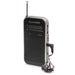 Lloytron Galaxy AM FM 2 Band Personal Portable Radio with Earbuds and Telescopic Antenna