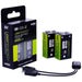 LoopEnergy 9V Rechargeable Lithium Battery Twin Pack – Power, Performance and Planet-Friendly Charging