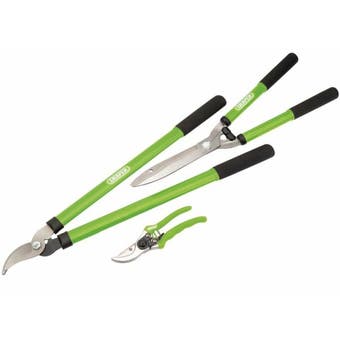 Lopper, Shears and Secateur Set (3 Piece)