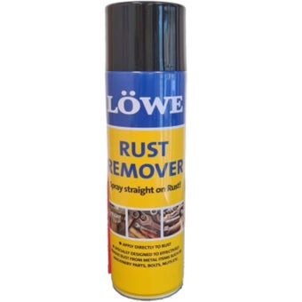 Lowe Rust Remover Spray 500ml – Fast Acting Metal Rust Removal Spray