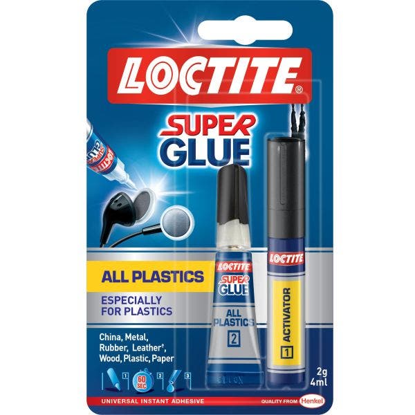 Loctite All Plastics Super Glue 2G