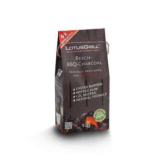LotusGrill Natural Beech-BBQ Charcoal - 1Kg