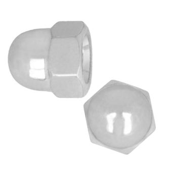 M5 Zinc-Plated Steel Dome Nut Self-Locking Blind Cap Nut DIN