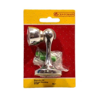 93mm Diecast Chrome Plated Magnetic Door Stop