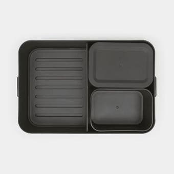 Make & Take Lunch Box Bento - Dark Grey