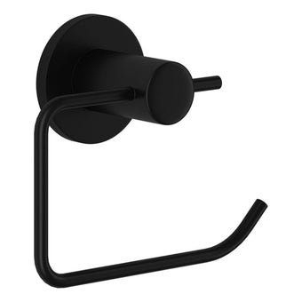 Malmo Black Toilet Roll Holder – Stylish & Practical Bathroom Accessory