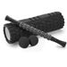Massage Kit Massage roller, ball and stick - Black