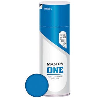 Maston One Spray Paint - Gloss Sky Blue 400ml