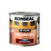Ronseal Satin 10 Year Woodstain - Deep Mahogany 250ml
