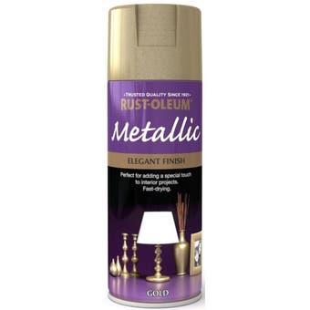 Rust-Oleum Elegant Metallic Gold Spray Paint - 400ml