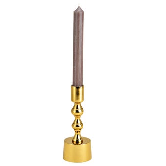 Metal Gold Candle Holder 6x17x6cm