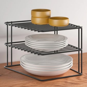 Metaltex Paolo 2 Tier Corner Rack