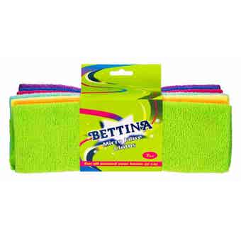 Bettina 7 Piece Microfibre Cloths