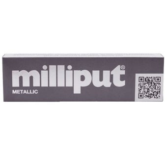 Milliput Metallic Epoxy Putty | Self-Hardening, Non-Shrink Repair Putty for Metal-Look Repairs