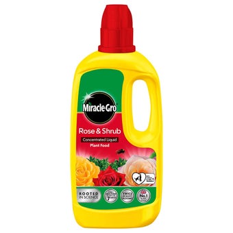 Miracle-Gro Rose Liquid Plant Feed 800ml - Premium Formula for Thriving Roses and Shrubs