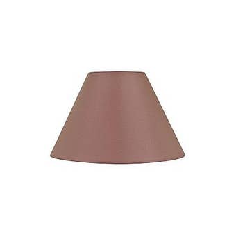 12" Mocha Coolie Lamp Shade