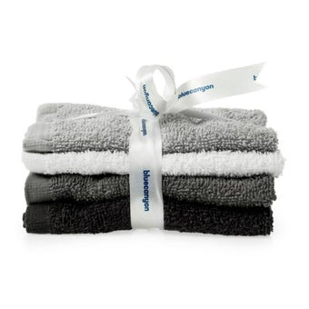 Monochrome Face Cloth - Pack of 4
