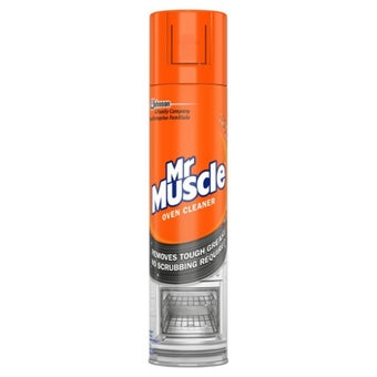 Mr Muscle Oven Cleaner 300ml – Powerful Burnt Grease & Food Remover for Sparkling Clean Ovens