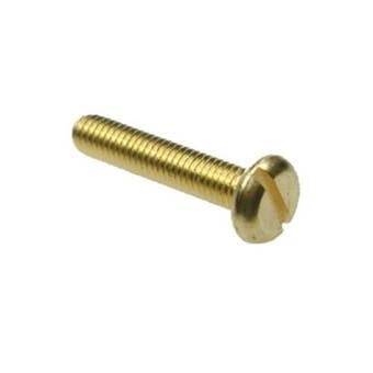 M4x50 Machine Screw Brass