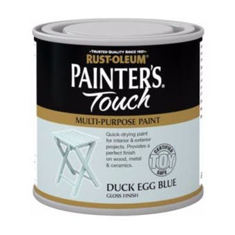 Rust-Oleum Painter's Touch Interior & Exterior Duck Egg Blue Multi-Purpose Paint 250ml